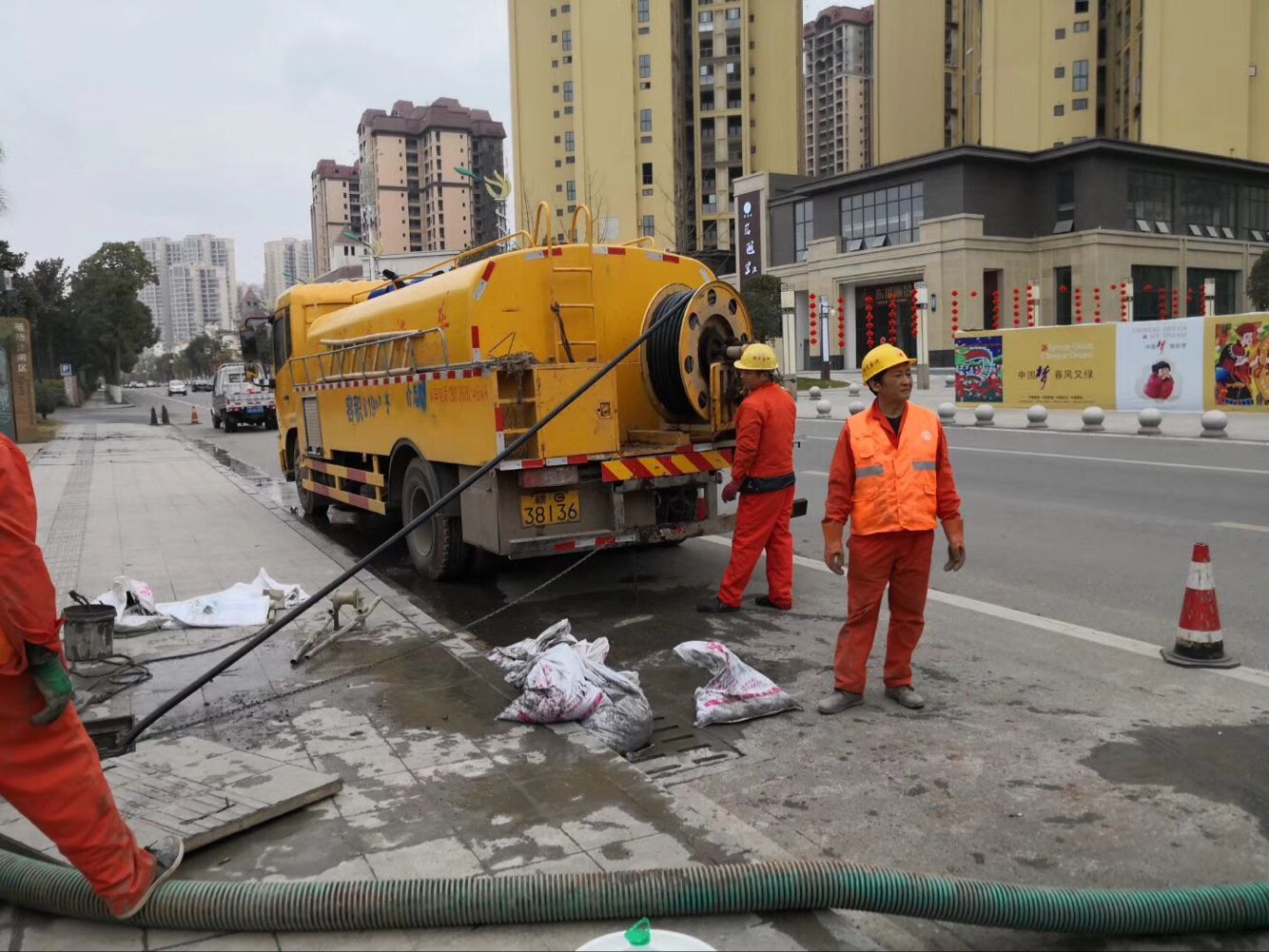 围场排污管道清淤-管道清洗